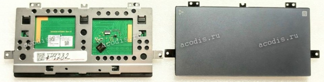 TouchPad Module Asus UX325EA-2G (p/n 90NB0SL1-R90010, 04060-01840000, 201918-07330I Rev.A) (W/NP)(WO/FP) NUMBER PAD MOD with holder with grey (silver-grey) cover