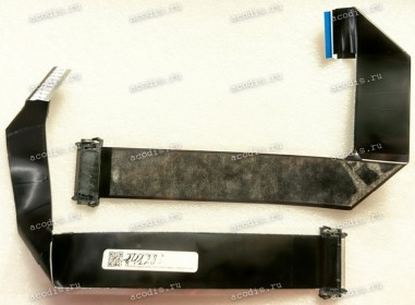 LCD LVDS FFC шлейф мониторный 51 pin прямой, шаг 0,5 mm, длина 290 mm Asus LMT VG259QR с замком с одной стороны black (p/n 14011-042903EM) LVDS CABLE 51P 290MM/ QISDA/5K.53H01.CC1