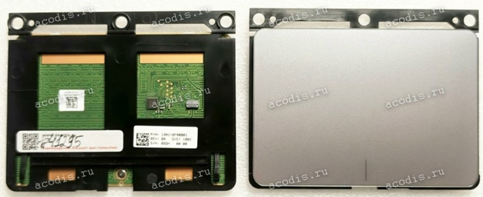 TouchPad Module Asus X705BA-1B (p/n 90NB0PT2-R90010, 04060-01240200, 13N1-2FA0B01 REV:6A) W/O FP TOUCHPAD MOD with holder with silver cover