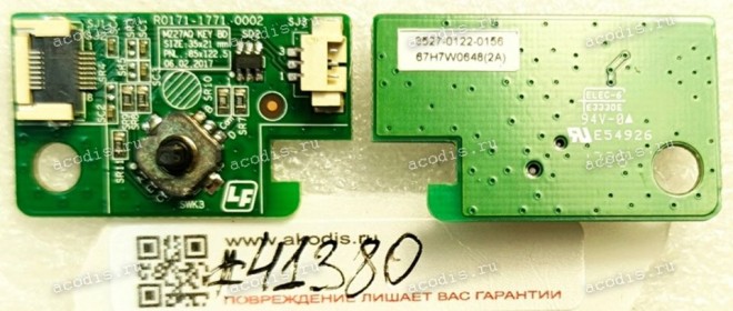Display Board Asus LMT MZ27AQ MZ27AQL MZ279HL (p/n 04020-02710100) LCD Monitor DISPLAY BOARD / RAKEN/352701220156 Карта контроллера монитора