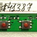 Switchboard Asus LMT XG258Q (p/n 04020-02730300) LCD Monitor KEY BOARD / QISDA/5E.3RA03.001