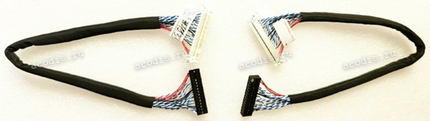 LCD LVDS шлейф мониторный 30 pin, шаг 1.0 mm, длина 275 mm Asus LMT VZ249HEG1R VZ249QG1R VZ279HEG1R (p/n 14011-01710700) LCD Monitor LVDS CABLE / DEWECO/G1LV0260000CB1