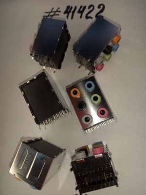 Audio connector Asus PHONE JACK 6P 6IN1,BTXE (p/n12014-00142700) LOTES ABA-JAK-026-K15