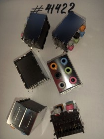 Audio connector Asus PHONE JACK 6P 6IN1,BTXE (p/n12014-00142700) LOTES ABA-JAK-026-K15