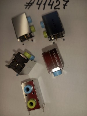 Audio connector Asus AUDIO JACK 2IN1 9P G/F L/L R/A (p/n12014-00700300) FOXCONN JA32531-62121-4F