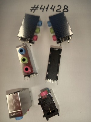 Audio connector Asus AUDIO JACK 13P 3IN1 B/L/P DIP(p/n12014-00650000) LOTES ABA-JAK-025-K11