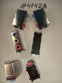 Audio connector Asus AUDIO JACK 13P 3IN1 B/L/P DIP(p/n12014-00650000) LOTES ABA-JAK-025-K11