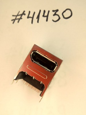 DP connector Asus DP CON 20P G/F H-R R/A DIP (p/n12022-00025000) FOXCONN 3VD11201-RD70-4H