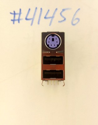 Combo connector Asus JACK MINI DIN/USB2 14P R/A (p/n12G14201114N) FOXCONN UB11121-HSD9-4F