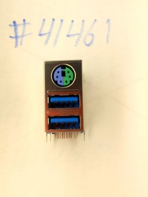 Combo connector Asus JACK MINI DIN/USB3.0 24P (p/n12G142011243) LOTES ABA-USB-087-K05