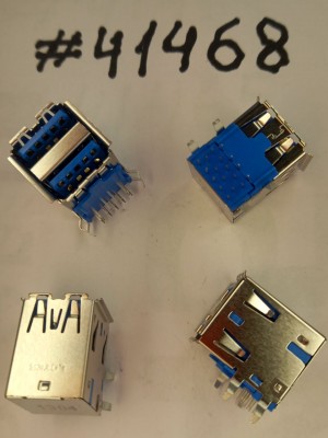 USB 3.0 connector Asus USB 3.0 2X9P G/F DUAL 2MM R/A (p/n12013-00030700) LOTES ABA-USB-079-K01