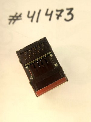 Combo connector Asus JACK USB/LAN W/LED GIGA W/TRA (p/n12014-00060300) UDE RU9-18HA9WGF