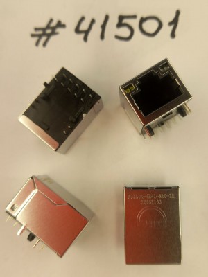 LAN JACK connector Asus LAN JACK 14P G/F LED GIGA W/TR (p/n12014-00353100) SPEEDTECH RJJL0A-4E41-BR0-1R