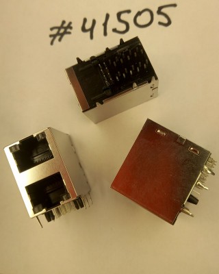 LAN JACK connector Asus LAN JACK 10P12C,2X1,GIGA,W/LED (p/n12G148301102) SPEEDTECH P72-PGD-29V9