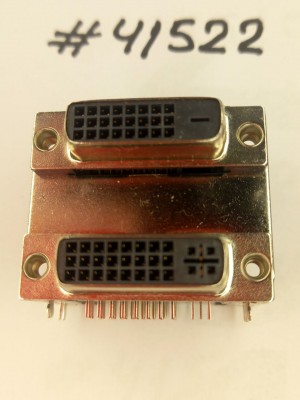 DVI-I/D connector Asus DUAL DVI-I/D 24P+29P,R/A,DIP (p/n12010-00080000) NTK 21019040222
