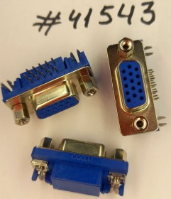 DDC connector Asus DDC CONN 15P3R (BLUE) S.B W/SC (p/n12G10115015T) FOXCONN DZ11AA1-25A1-4F