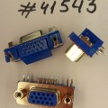 DDC connector Asus DDC CONN 15P3R (BLUE) S.B W/SC (p/n12G10115015T) FOXCONN DZ11AA1-25A1-4F