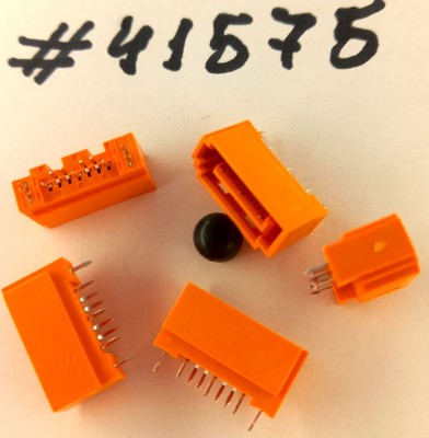 SATA connector Asus SATA CON 7P S/T DIP,SHIELD ORA (p/n12G15605007M) STARLINK 107023-109