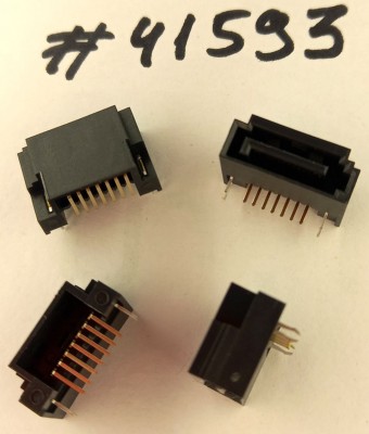 SATA connector Asus SATA CON 7P G/F CHL R/A DIP (p/n12015-00064600) HORNG TONG AT07J52LADH31