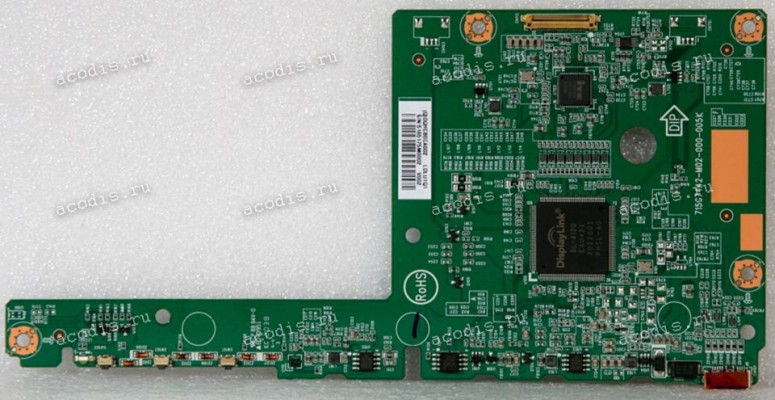 Mainboard Asus LMT 15,6" 1920x1080 MB169B+ MAIN BOARD(INX) TPV 756GQHCB0CA002 (Asus p/n: 04020-01720300, 715G7442-M02-000-005K) Chips DisplayLink DL-4120 EAU421, ITE IT6251FN-AXG Mainboard Asus LMT 15,6" 1920x1080 MB169B+ MAIN BOARD(INX) TPV 756GQHCB0CA002 (Asus p/n: 04020-01720300, 715G7442-M02-000-005K) Chips DisplayLink DL-4120 EAU421, ITE IT6251FN-AXG