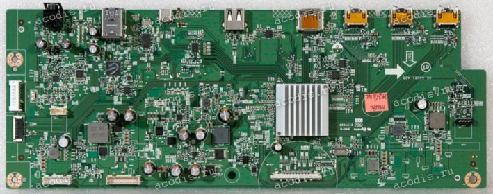 Mainboard Asus LMT 32,0" 3840x2160 PA329C MAIN BOARD QISDA 5E.4AU01.001 (Asus p/n: 04020-02190400, 4H.4AU01.A00) Chips GL3523, MSB9100B, PS8742B