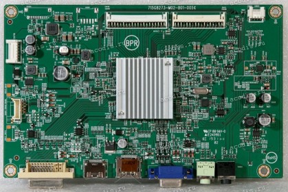 Mainboard Asus LMT 27,0" 2560x1440 PB278QV MAIN BOARD TPV 756GQJCB0U1001 (Asus p/n: 04020-00782000, 715G8273-M02-B01-005K) Chips