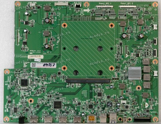 Mainboard Asus LMT 64,5" 3840x2160 PG65UQ MAIN BOARD QISDA 5E.4CY01.001 (Asus p/n: 04020-03320000, 4H.4CY01.A00) Chips ITE IT6635E, MSP430 81APFCWG4, ANX7496, D3B A1 1933GA