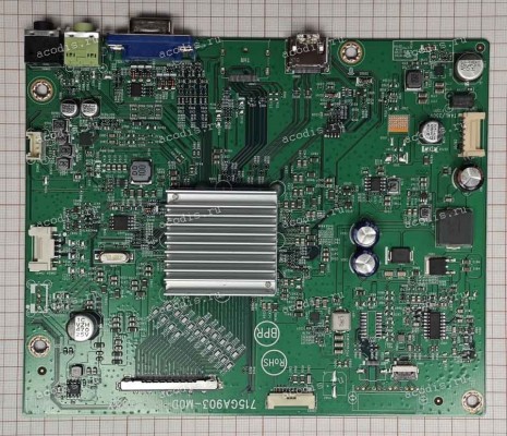 Mainboard Asus LMT 27,0" 1920x1080 VG27VH1B MB (CSOT 22A) TPV/756GQKCB0U1051000Q (Asus p/n: 04020-00773900) Chips