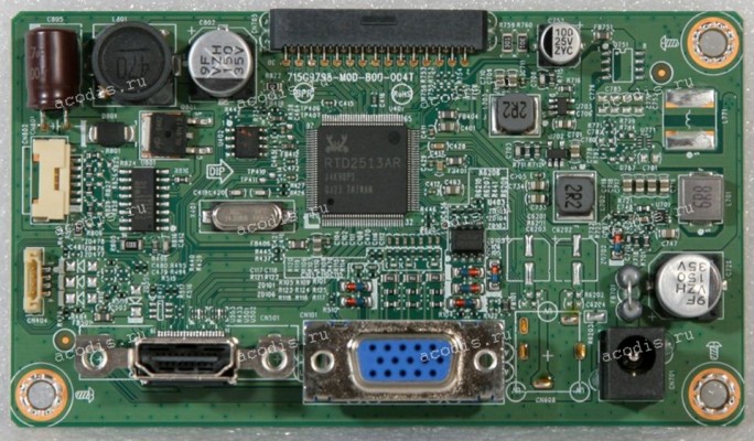 Mainboard Asus LMT 23,8" 1920x1080 VL249HE MAIN BOARD TPV 756GQJCB0CA024 (Asus p/n: 04020-03400000, 715G9798-M0D-B00-004T) Chips RTD2513AR