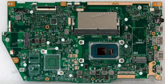 MB Asus X513EA MAIN BD._4G/I5-1135G7 滕藝 (Asus p/n: 90NB0SG0-R00012, 90NB0SG0-R00011, 90NB0SG0-R00010, 69N1C3M16A06) X513EA R2.0 Chips SRK05, SEC K4A8G165WC-BCWE *4, ITE IT5124VG-128 CXO, ALC3251