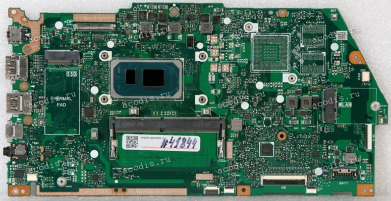 MB Asus X513EAN MAIN BD._8G/I3-1115G4 GREAT HIGH (Asus p/n: 90NB0SG0-R00150, 69N1C3M22B05) X513EA R5.3 Chips Intel SRK08, SEC K4AAG165WA-BCBE *4, Nuvoton NPCE68AAA0BX, ALC897