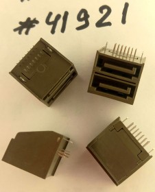 SATA connector Asus SATA CON 14P,G/F R/A,SHD,BROWN (p/n12G152200147) PINREX 771-86-14SF20 (6G)