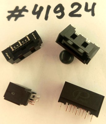 Разъём SATA CON 7P G/F BLK S/T DIP (Asus p/n12015-00066300) PINREX 770-83-07SB59