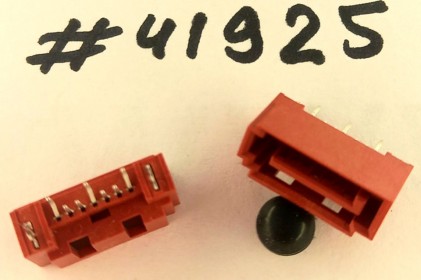 Разъём SATA CON 7P DIP,SHIELD,RED (Asus p/n12G15605007G) WINWIN WATM-07ABN4B2B8UW6