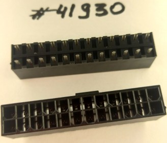 Разъём POWER CON 24P W/P BLK S/T DIP (Asus p/n12015-00035400) HORNG TONG PW24W52BJQH30