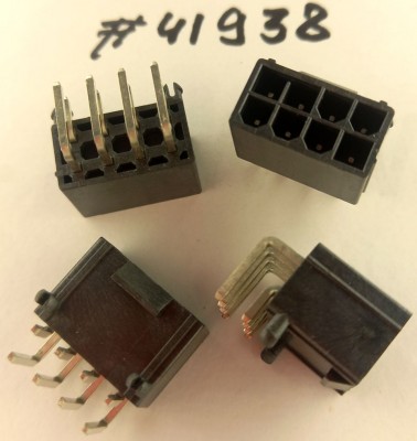 Разъём POWER CON 8P R/A REVERSE DIP (Asus p/n12015-00052100) NTK 21019080020