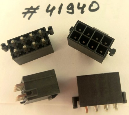 Разъём POWER CON 8P W/P CHL S/T DIP (Asus p/n12015-00056000) HORNG TONG PW08W52LJQH21