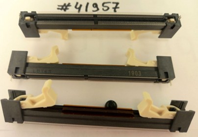 Разъём DIMM DDR4 260P 15U BLK S/T SMT (Asus p/n12002-00081700) LOTES ADDR0075-K002C