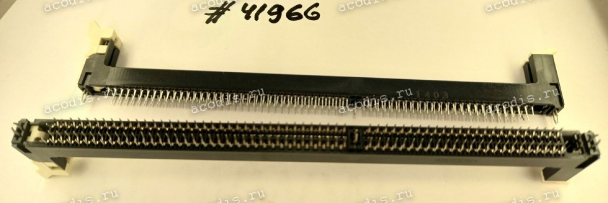 Разъём DIMM DDR3 240P 15U DIP CHARL (Asus p/n: 12G0257B240T) LOTES AAA-DDR-151-K03