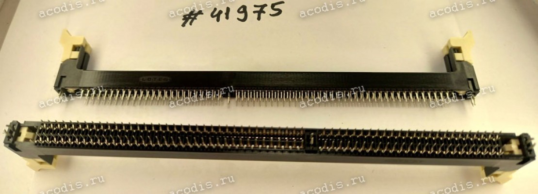 Разъём DIMM DDR3 240P,15U,DIP,AMD,CHL (Asus p/n: 12002-00020500) LOTES AAA-DDR-198-K03