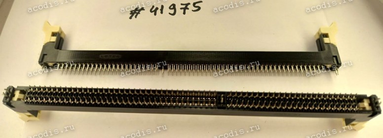 Разъём DIMM DDR3 240P,15U,DIP,AMD,CHL (Asus p/n: 12002-00020500) LOTES AAA-DDR-198-K03