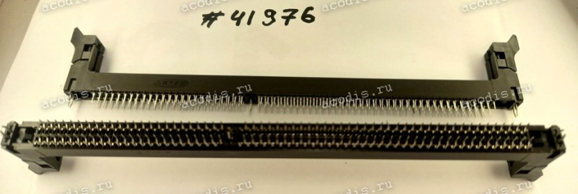 Разъём DIMM DDR3 240P G/F 2L T-C DIP (Asus p/n: 12002-00022900) LOTES AAA-DDR-184-K84