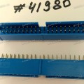 Разъём IDC IDC-40MS 2.54mm 2X20P S/T K20 BLUE (Asus p/n: 12G07150040T) PINREX 51T-80-40GU01