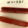 Разъём IDC IDC-40MS 2.54mm 2X20P S/T K20 RED (Asus p/n: 12G07150040U) PINREX 51T-80-40GR01