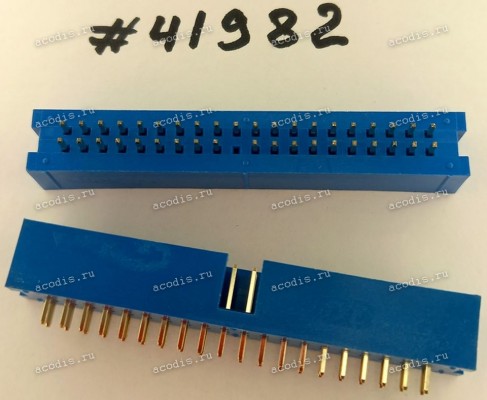 Разъём IDC IDC-40MS 2.54mm 2X20P,S/T K20 BLUE (Asus p/n: 12G07150040P) JVE 23D6960-40S10U-01G-V20-G Разъём IDC IDC-40MS 2.54mm 2X20P,S/T K20 BLUE (Asus p/n: 12G07150040P) JVE 23D6960-40S10U-01G-V20-G