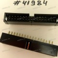 Разъём IDC IDC-34MS 2.54mm 2X17P S/T,K5 BK NY66 (Asus p/n: 12G07120034N) PINREX 510-80-34GB03