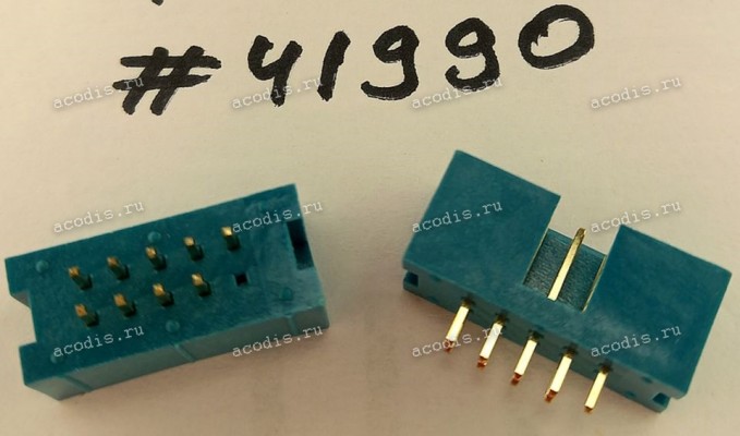 Разъём IDC IDC-10MS 2.54mm 2X5P S/T 2.54,K10 GR (Asus p/n: 12G07120010M) JVE 23G6960-10S10-01G-V10-GN<G