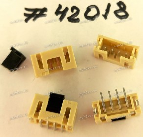 Разъём IDC IDC-4MR 2.0mm 4P 2.0 BEIGE S/T SMT (Asus p/n: 12008-00240400) XINYA S2013-04SWA-R