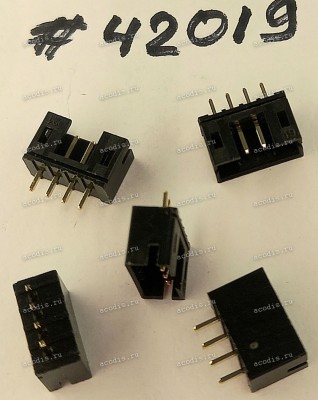 Разъём IDC IDC-4MS 2.0mm 4P G/F 2.0 BLK/C S/T (Asus p/n: 12008-00243000) HORNG TONG WF04N23BAIH38 Разъём IDC IDC-4MS 2.0mm 4P G/F 2.0 BLK/C S/T (Asus p/n: 12008-00243000) HORNG TONG WF04N23BAIH38