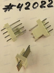 Разъём IDC IDC-4MS 2.54mm 4P S/T 2.54MM L-GRAY (Asus p/n: 12G08000504V) PINREX 744-81-04TG20